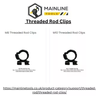 Threaded Rod Clips