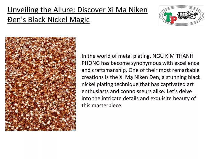 unveiling the allure discover xi m niken