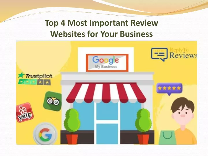 top 4 most important review websites for your business