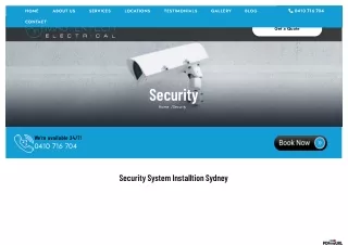 How to Choose the Right Security System Installation Company in Sydney