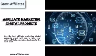 Affiliate Marketing Digital Products
