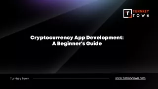 cryptocurrency app development a beginner s guide