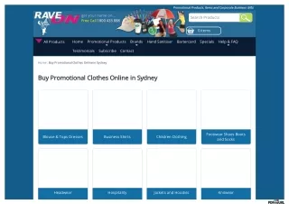 Get Your Brand Noticed with Promotional Clothing in Sydney