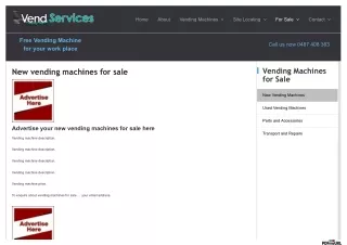 Get the Latest Vending Machines for Sale in Newcastle Perfect for Your Business