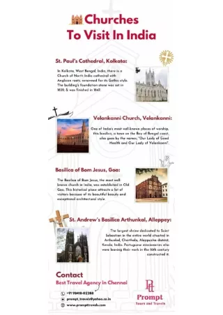 Churches To Visit In India