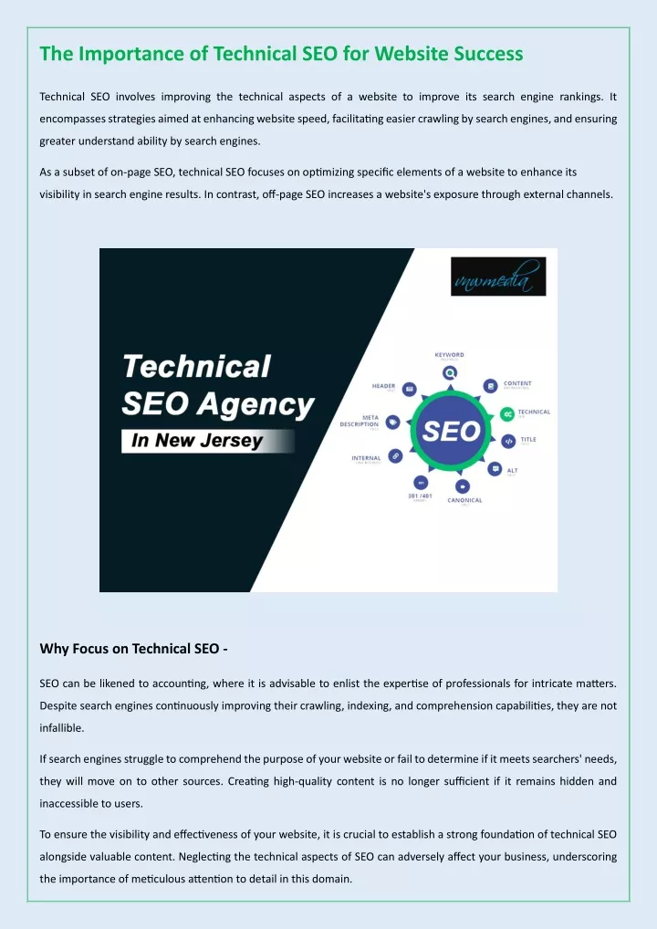 the importance of technical seo for website