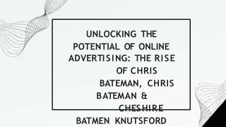 Chris Bateman Cheshire, Christopher Bateman Knutsford & Chris Bateman – Online Marketing