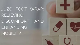 Juzo Foot Wrap Relieving Discomfort and Enhancing Mobility