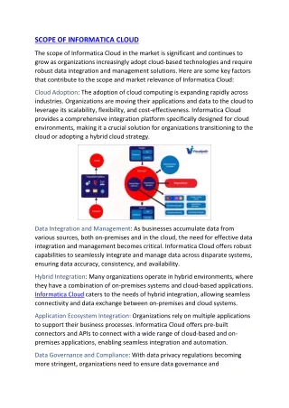 scope of informatica cloud