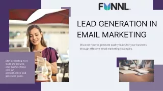 Lead Generation in Email Marketing