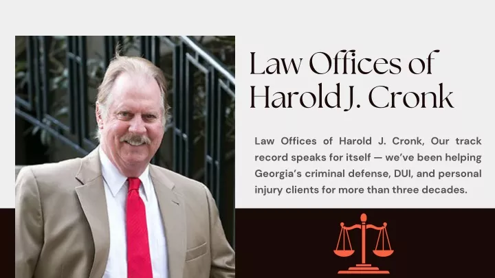 law offices of harold j cronk