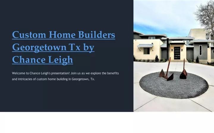 custom home builders geor g etown tx by chance lei g h