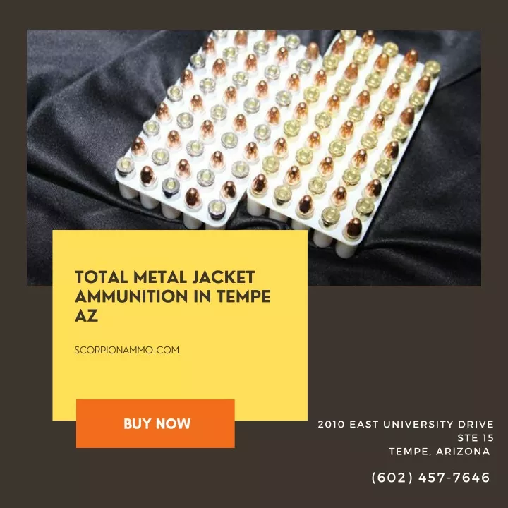 total metal jacket ammunition in tempe az