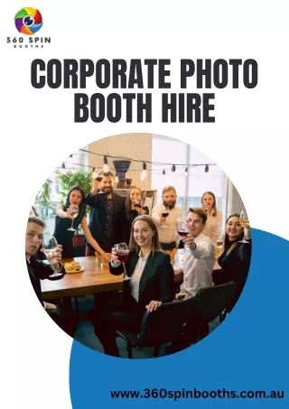 Corporate Photo Booth Hire