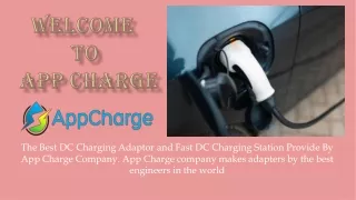 Get Appcharge charging station for electric vehicles