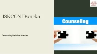 Counseling Helpline Number for Mental Wellness | ISKCON Dwarka