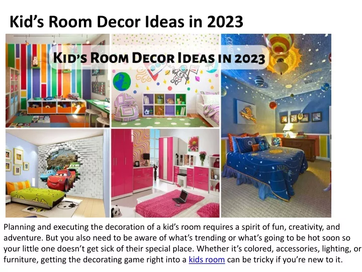 Kid S Room Decor Ideas In 2023 N 