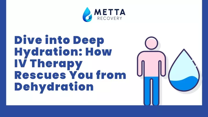 dive into deep hydration how iv therapy rescues