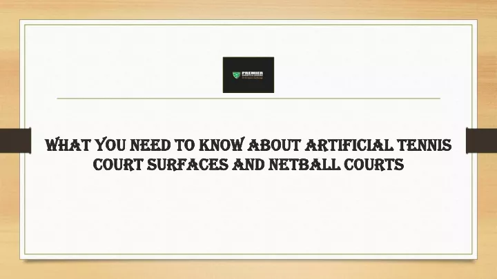 what you need to know about artificial tennis court surfaces and netball courts