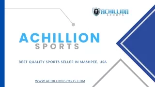 Gear Up for Success: Exploring the Top Athletic Equipment at Achillion Sports