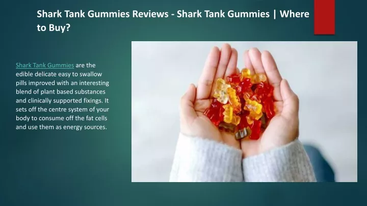 shark tank gummies reviews shark tank gummies