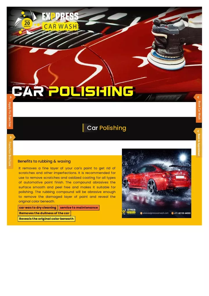 car polishing