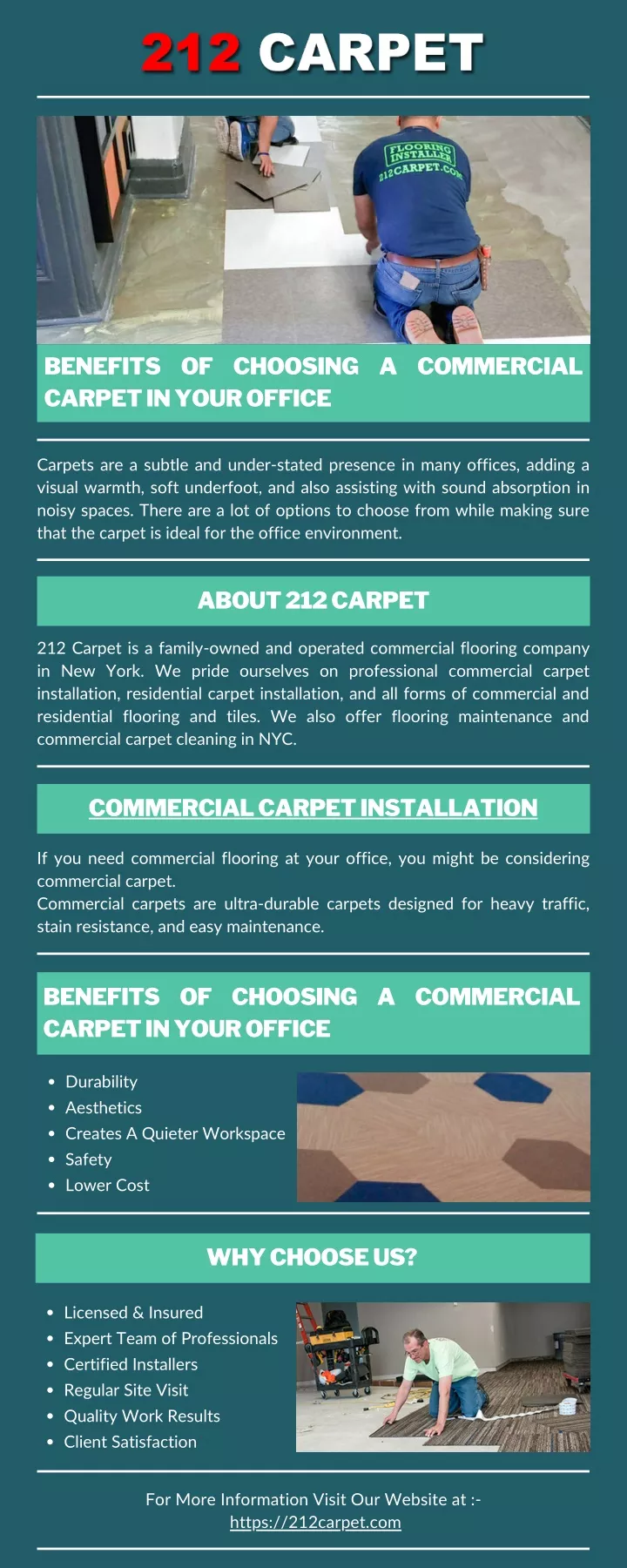 benefits of choosing a commercial carpet in your