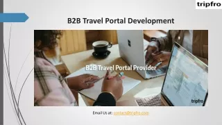 b2b travel portal development