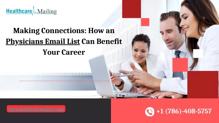 making connections how an physicians email list