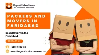 Packers and Movers in Faridabad