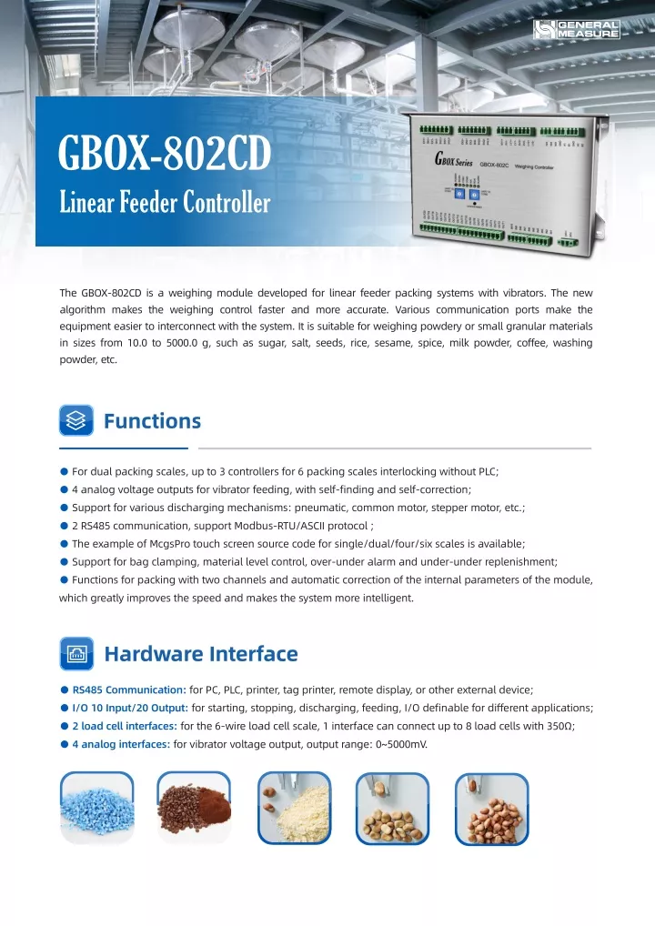 gbox 802cd linear feeder controller