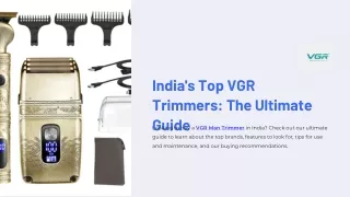 Indias-Top-VGR-Trimmers-The-Ultimate-Guide