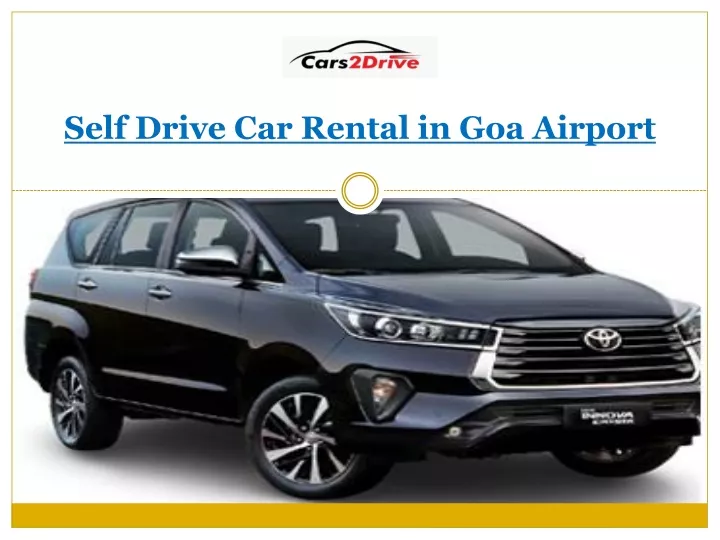 self drive car rental in goa airport