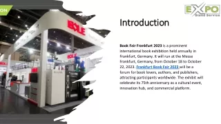 Book Fair Frankfurt 2023 An Exhibition for Book Lovers, Authors, and Publishers