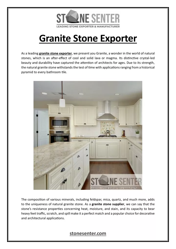 granite stone exporter