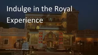 Indulge in the Royal Experience: Chokhi Dhani Panchkula