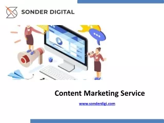 Content Marketing Service - Sonder Digital