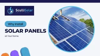 Why Install Solar Panel Systems at Your Home