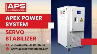Servo Stabilizer by Apex Power System