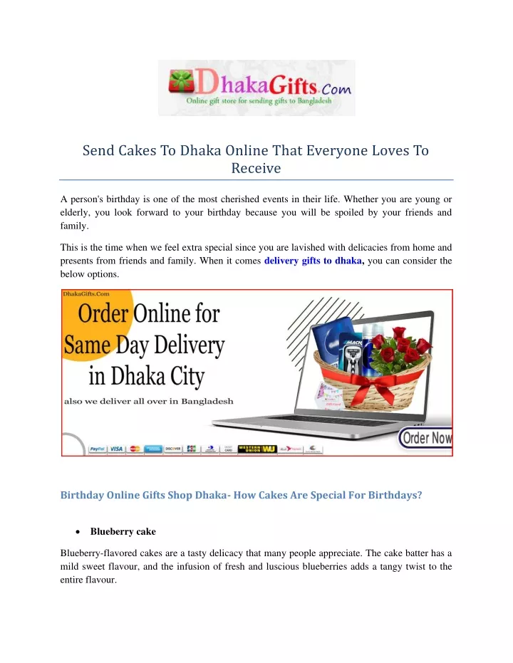 send cakes to dhaka online that everyone loves