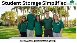 Student Storage Simplified