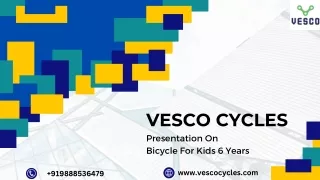 Buy Bicycle For Kids 6 Years | Vesco Cycles