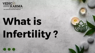 What is Female Infertility