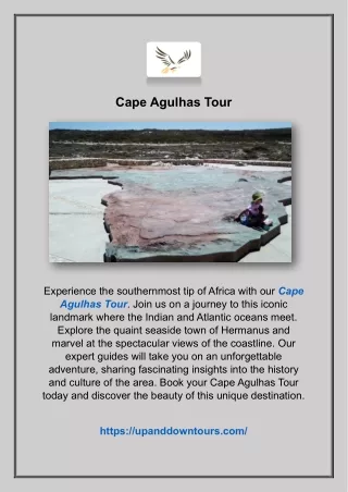 Cape Agulhas Tour