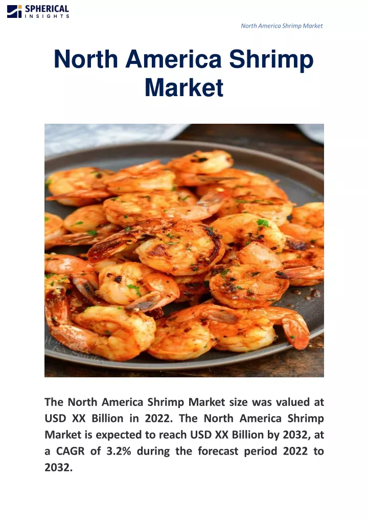 north america shrimp market