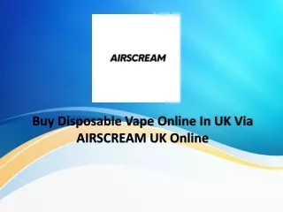 The Best Place To Buy Disposable Vape Online In UK