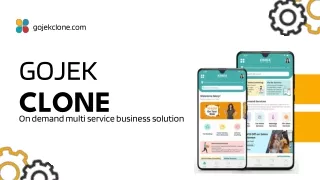 Gojek Clone- Empowering Multi-Service Businesses