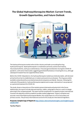 Hydroxychloroquine Market