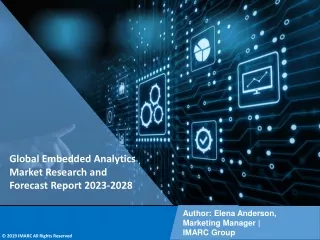Embedded Analytics Market Research and Forecast Report 2023-2028