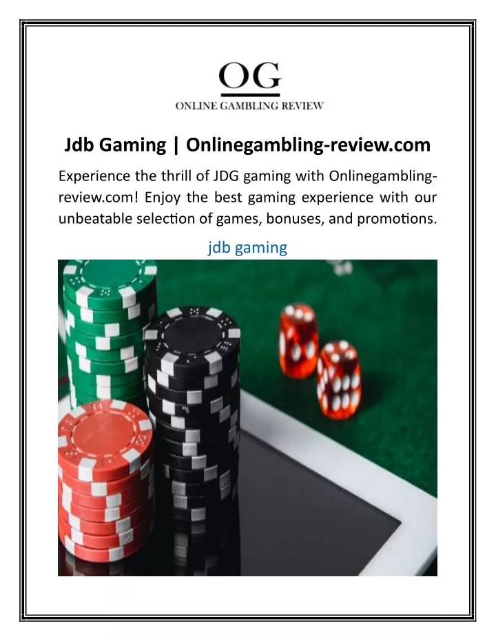 jdb gaming onlinegambling review com